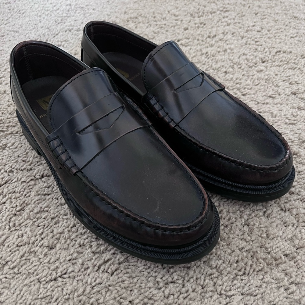 BRUNO MAGLI Leather Penny Loafers - Size 10.5